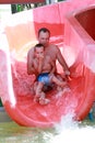 Water slide Royalty Free Stock Photo