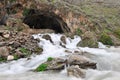 Water source of mucus river, Subasi Cave Royalty Free Stock Photo