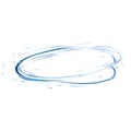 Water splash with drops. 3d illustration vector created with gradient mesh. blue aqua surface swirl background. blue Royalty Free Stock Photo