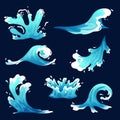 Water splash, game