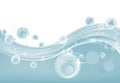 Water Splash Soap Border Frame Bubble Background Royalty Free Stock Photo