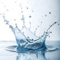 Water Splash Vector Royalty Free Stock Photo