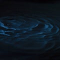 Water splashes on a dark background Royalty Free Stock Photo