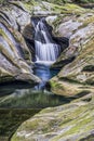 The Upper Falls at Boch Hollow - Hocking Hills, Ohio Royalty Free Stock Photo