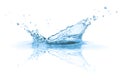 Water splashes Royalty Free Stock Photo
