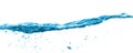 Water split line Royalty Free Stock Photo