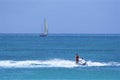 Jet ski - water sports in the Caribbean