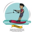 Water sports infographic