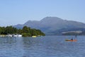 Water sports on Loch Lomond. Scotland, UK