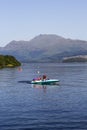 Water sports on Loch Lomond. Scotland, UK