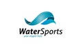 Water Sports Logo Template