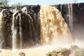 Water spray of Blue Nile falls