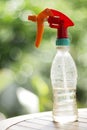 Water spray bottle Royalty Free Stock Photo
