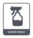 water spray icon in trendy design style. water spray icon isolated on white background. water spray vector icon simple and modern