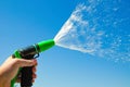 Water spray jet Royalty Free Stock Photo