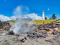 Water Spray From Kiama Blowhole, NSW, Australia Royalty Free Stock Photo