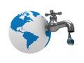 Water stocks on earth