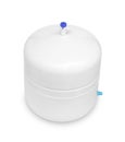 Water storage tank for water filtration RO Royalty Free Stock Photo