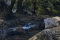 Water stream In Izmir Turkey Kemalpasa. Royalty Free Stock Photo