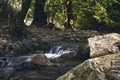 Water stream In Izmir Turkey Kemalpasa. Royalty Free Stock Photo