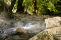 Water stream In Izmir Turkey Kemalpasa. Royalty Free Stock Photo