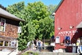 Water Street Market in downtown New Paltz in New York State