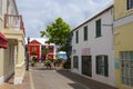 Water Street, St. George\'s, Bermuda Royalty Free Stock Photo