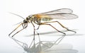 Water Strider insect isolated on a transparent background.