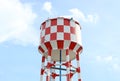 Water supply tank tower Royalty Free Stock Photo