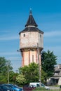 Water supply tower in Deblin, Poland Royalty Free Stock Photo