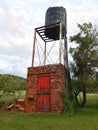 Water supply tower on farm