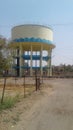 Water supplying tank to the city