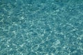 Water surface with ripples and reflexions. Royalty Free Stock Photo