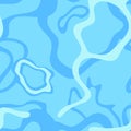 Water Surface Abstract Vector Illustration Pattern Ã¢â¬\' Seamless Aqua Background for Summer and Vacation Royalty Free Stock Photo