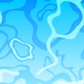 Water Surface Abstract Vector Illustration Pattern Ã¢â¬\' Seamless Aqua Background for Summer and Vacation Royalty Free Stock Photo