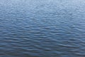 Water surface of river with ripples, abstract background Royalty Free Stock Photo