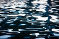 Water surface with sparkling light reflections Royalty Free Stock Photo