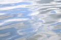 Water surface texture with soft ripples Royalty Free Stock Photo