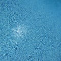 Water in a swimming pool Royalty Free Stock Photo