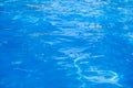 Water in swimming pool rippled water detail background Royalty Free Stock Photo