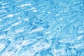 Water in swimming pool texture background Royalty Free Stock Photo
