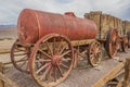 Water tank car at Harmony Borax in Death Valley