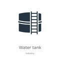 Water tank icon vector. Trendy flat water tank icon from industry collection isolated on white background. Vector illustration can Royalty Free Stock Photo