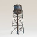 Water tank tower Royalty Free Stock Photo