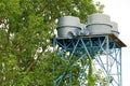 Water tank tower Royalty Free Stock Photo
