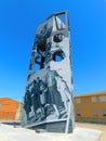 water tank tower in San MillÃ¡n de los Caballeros