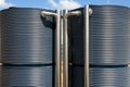 Water Tanks Royalty Free Stock Photo