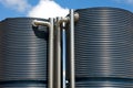 Water Tanks Royalty Free Stock Photo