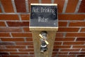 Water Tap in a Public Garden