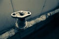 Water tap on a very old rusty pipe. Royalty Free Stock Photo